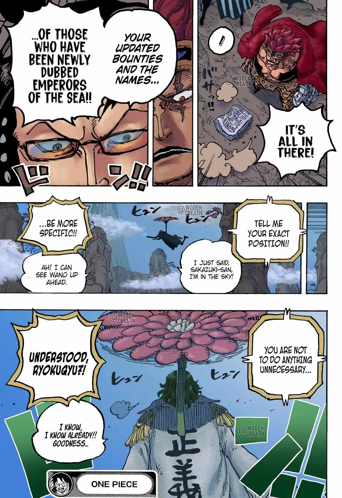 One Piece Chapter 1052 20